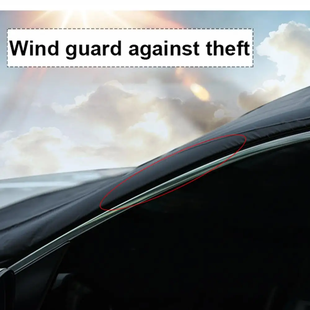 Magnetic Car Windshield Anti-Ice Anti-Snow Protective Cover Car Windshield Antifreeze Sunshade Anti-Fog General Car Sun Visor