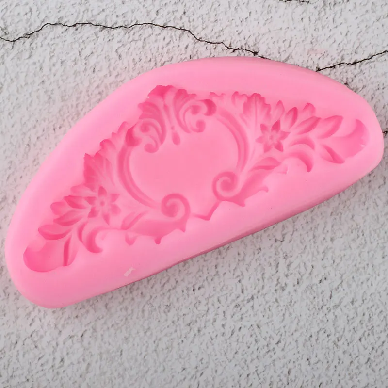 Sugarcraft силиконовые формы в виде цветка рельеф торт кайма для мастики форма для выпечки тортов DIY Инструменты для украшения конфеты форма для шоколада формы для мастики