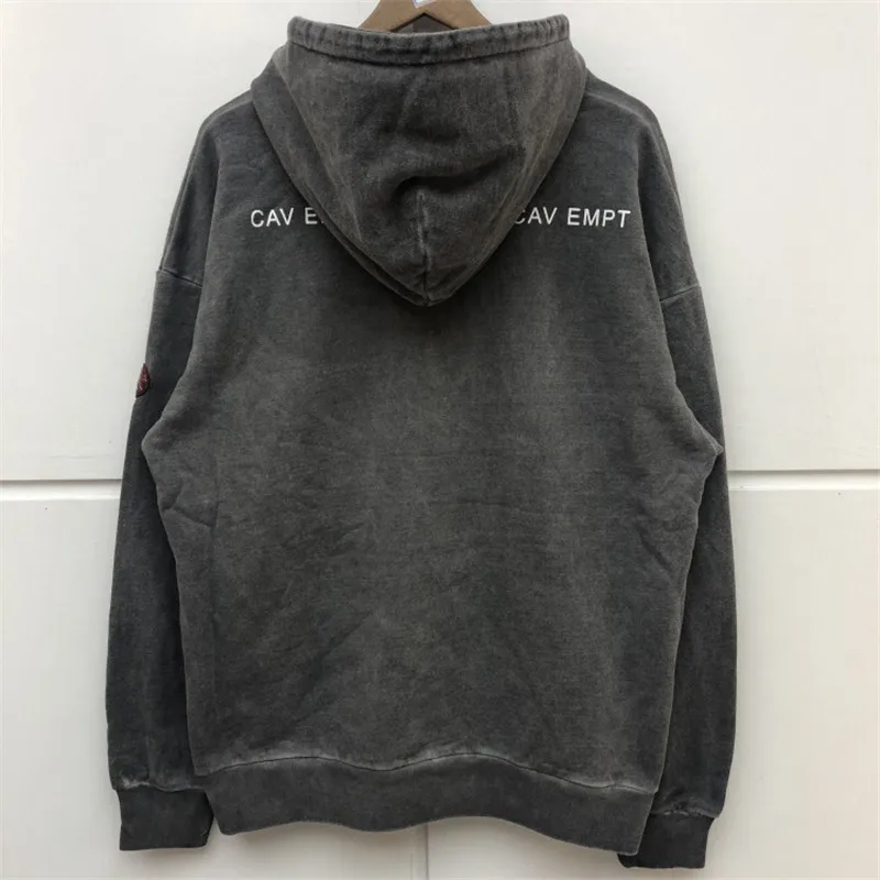 С. Е. CAV EMPT Толстовка Зимняя для мужчин и женщин лучшее качество Уличная стерео 3D промытая Do Старая Мода Cav Empt толстовки