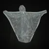 High-end Gay Men Underwear Transparent Lyca Fabric Underwear Male Cool Sexy Elephant Nose Big Pouch Briefs 4