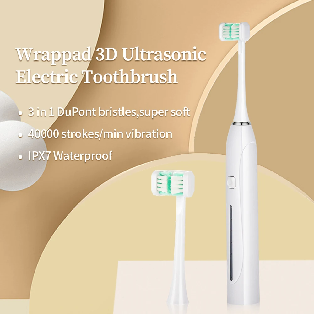 5 Mode Sonic Electric Toothbrush Three-Side USB Rechargeable 3D Ultrasonic Toothbrush U-Shaped Timer Brush Teeth Head For Adults 5 Mode Sonic Electric Toothbrush Three-Side USB Rechargeable 3D Ultrasonic Toothbrush U-Shaped Timer Brush Teeth Head For Adults