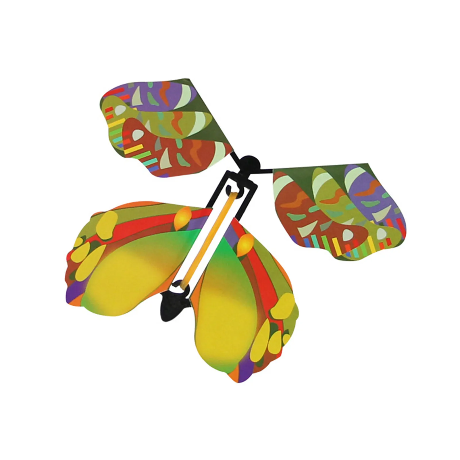 10 PCS Flying In The Book Fairy Rubber Band Powered Wind Up Butterfly Toy Magic Flying Butterfly Great Surprise Gifts For Kids