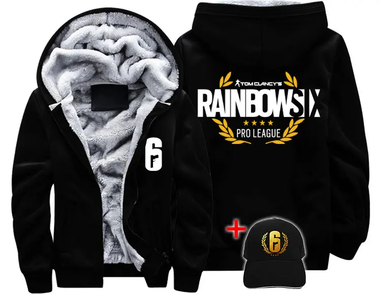 style 4 Asian size Модные радужные шесть Siege мужские теплые толстые пальто куртка Осень Зима Теплый Бархатный свитер Топ толстовки - Цвет: style 4 Asian size
