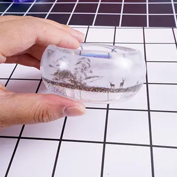 

UV Crystal Epoxy Silicone Mold Super Wide Bracelet DIY Handmade Jewelry Resin Model Molds 50PE