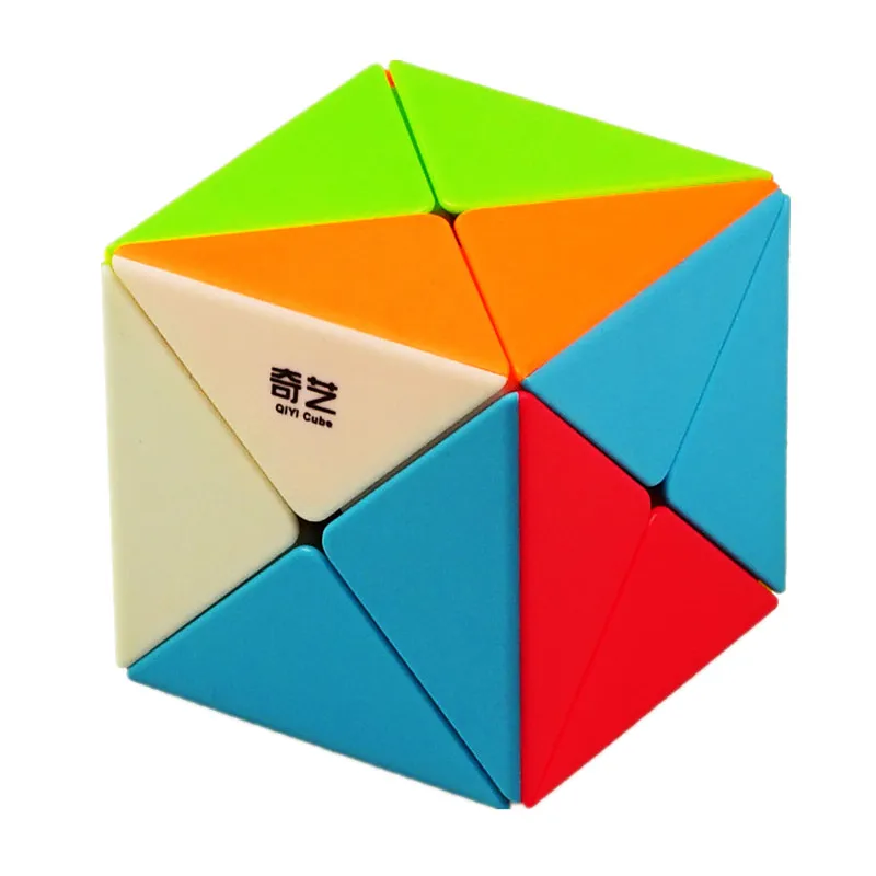 Qiyi X-shape d 2x2 Magic Cube twist Puzzle Профессиональный 2x2x2 X форма кубик mofangge головоломка образовательная Cubo Magico Классические игрушки