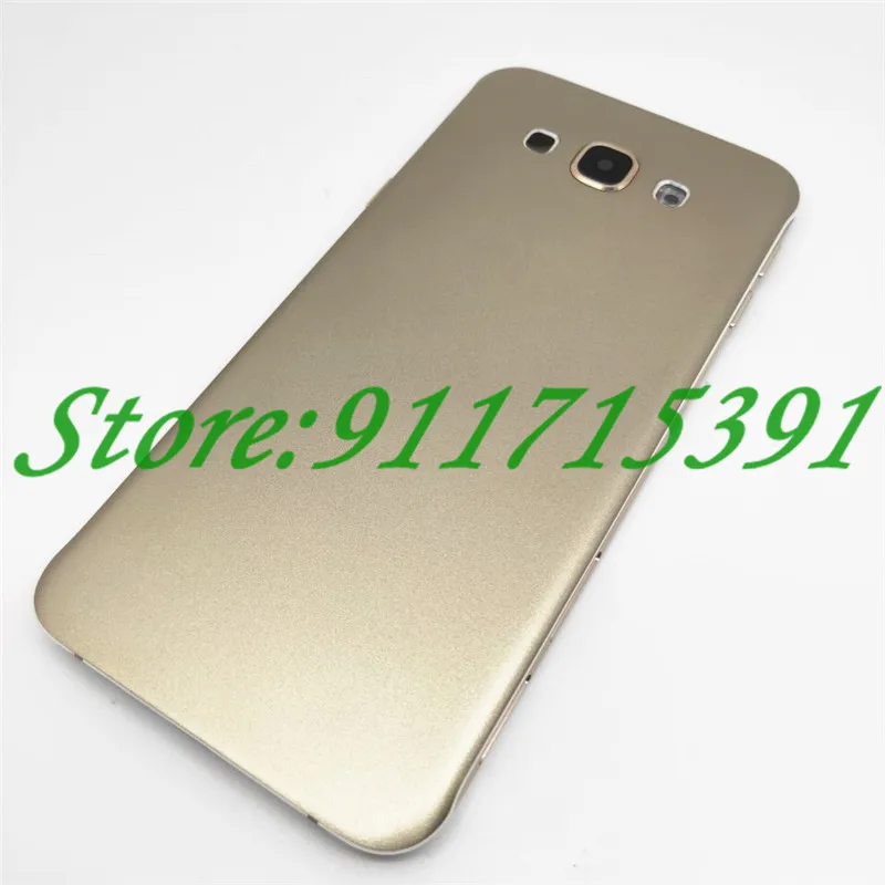 Металлическая Крышка батарейного отсека задняя крышка Замена для Samsung Galaxy A8 2015 A800