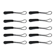 

10x Reflective Zip Slider er Zipper Pull Cord Fastener Puller Sportswear