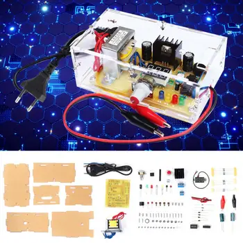 

AC 220V EU Plug LM317 Adjustable Voltage Power Supply Board Kit for DIY DC 1.25-12V Output