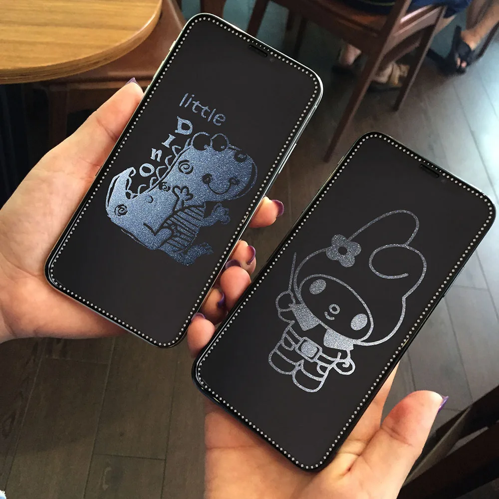 Невидимая защитная пленка из закаленного стекла для iPhone 6 6s 7 8 Plus X XR XS Max 11