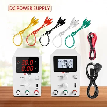 

30V 10A Mini adjustable lab dc power supply 3/4 digits 36V 48V 60V 72V 120V variable laboratory power supplies voltage regulator