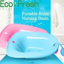 Портативный биде Sitz ванна для ванной для новорожденных уход бассейна комплект послеродовой геморрой умывальник опрыскиватель на унитаз