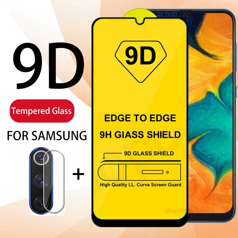 Закаленное стекло 9D для Samsung Galaxy A30 A50 A70 S A20 E Защитная пленка экрана A20S 30s A50S A51 71 A01 |