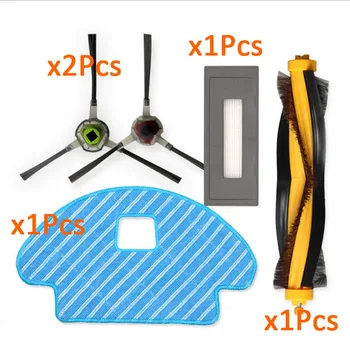 

Attachment Main Side Brush Mop Pad Filter Set For ECOVACS DG3G-KTA DEEBOT OZMO 930 Vacuum Sweeper Household Appliances Parts