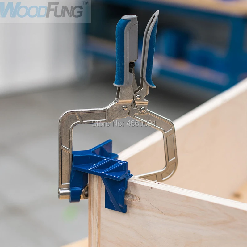 Рукоделие 90 градусов прямоугольный деревообрабатывающий зажим угловой для