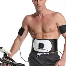 Электрический Вибрационный прибор для снижения веса, тренажер для тренажерного зала, фитнес-пояс, массажер, стимулятор мышц, сжигание живота