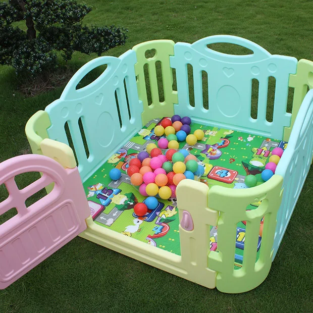 Baby Playpen baby ball pool cabane enfant ballenbak baby fence piscina