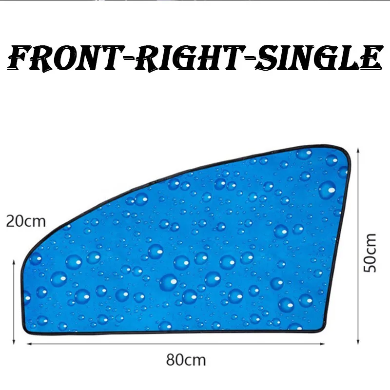 Солнцезащитный козырек на переднее и заднее стекло для hyundai Creta Tucson Volkswagen VW Golf 6 GTI Kia Ceed Rio Sportage - Цвет: right
