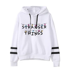 Странные вещи толстовка с капюшоном для женщин толстовки Kpop Kawaii