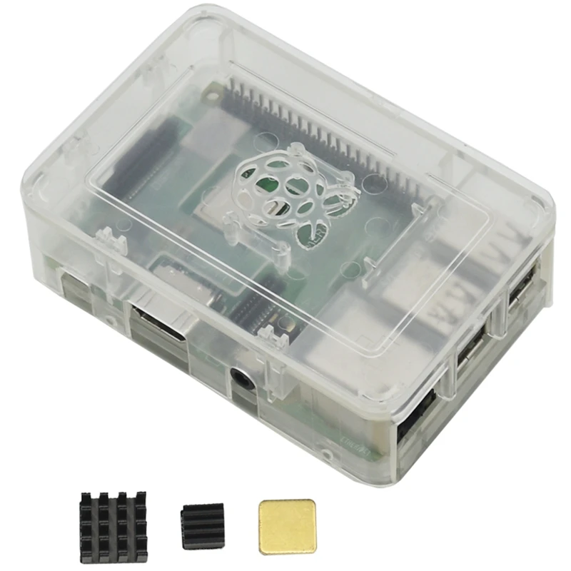 Для Raspberry Pi 3 Model B+(B Plus) четырехъядерный процессор 1,4 ГГц 64 бит процессор Wifi и Bluetooth материнская плата, с V4 чехол