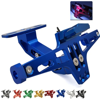 

For Ducati MONSTER M750 S2R 800 748 916 Universal CNC Motorcycle Rear License Plate Mount Holder and Adjustable Angle License