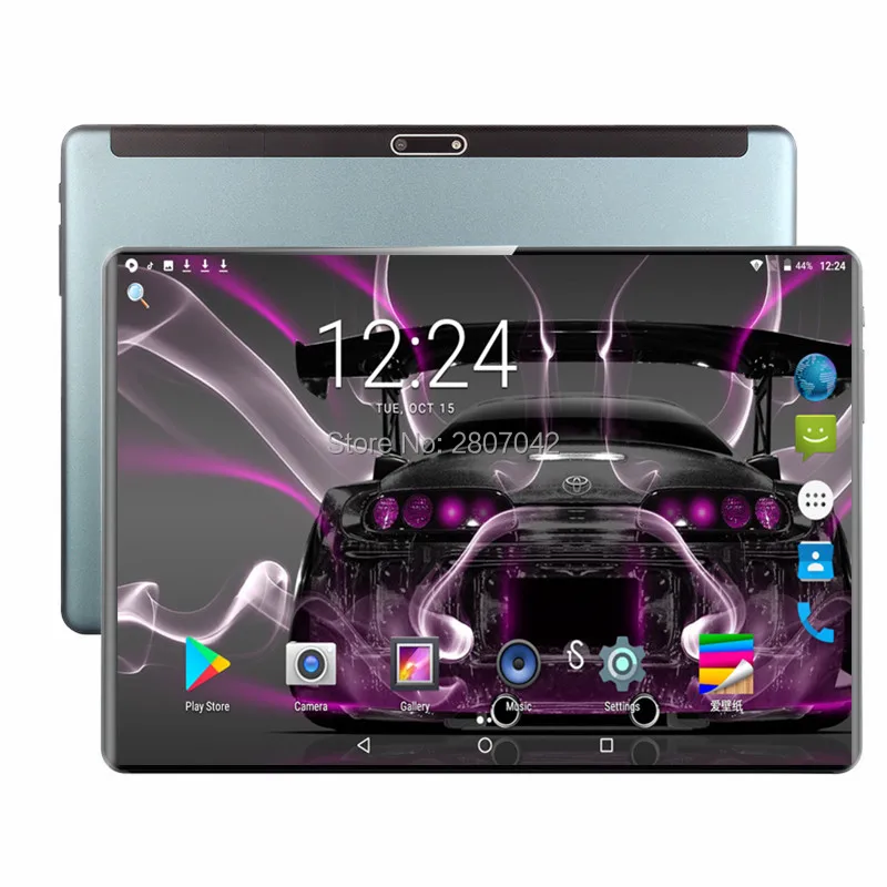 

2020 Tablet 128G Global Bluetooth Wifi Android 9.0 10.1 inch tablet Octa Core 4G LTE 6GB RAM 128GB ROM 2.5D Screen Tablets pc