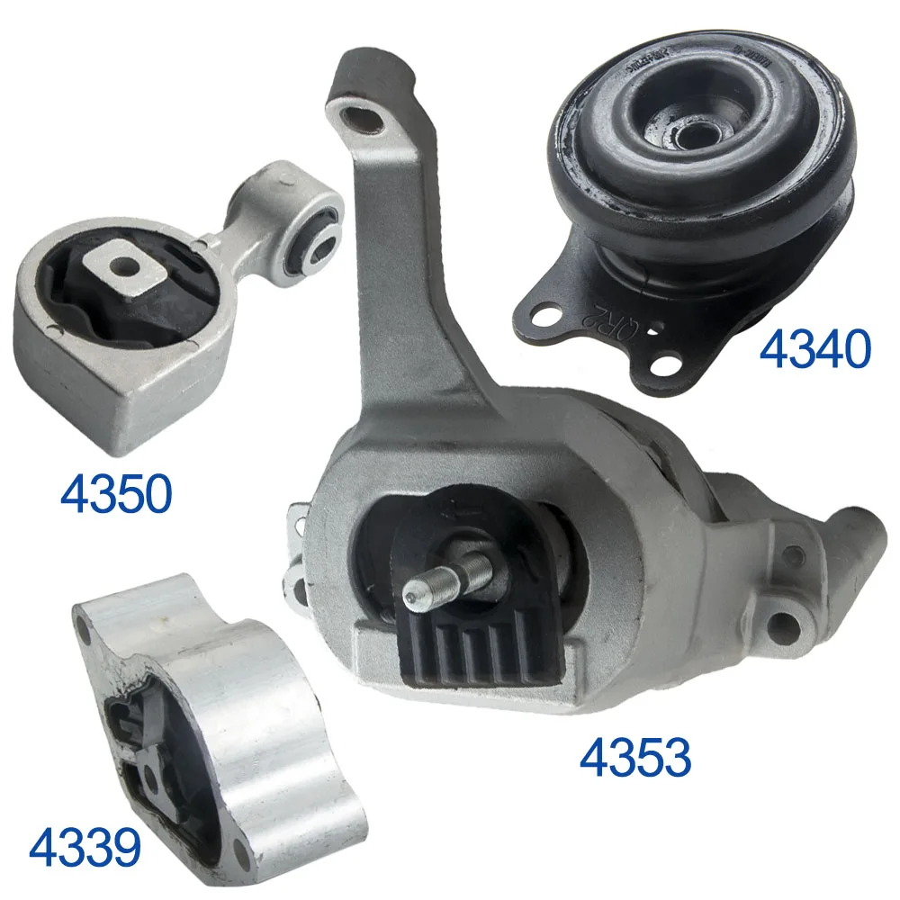 Двигатель ж/набор креплений 4 Fit 07-12 Nissan Altima 2.5L AT CVT Транс G238 9444 9446 9465 A4353 A4339 A4350 A4340 |