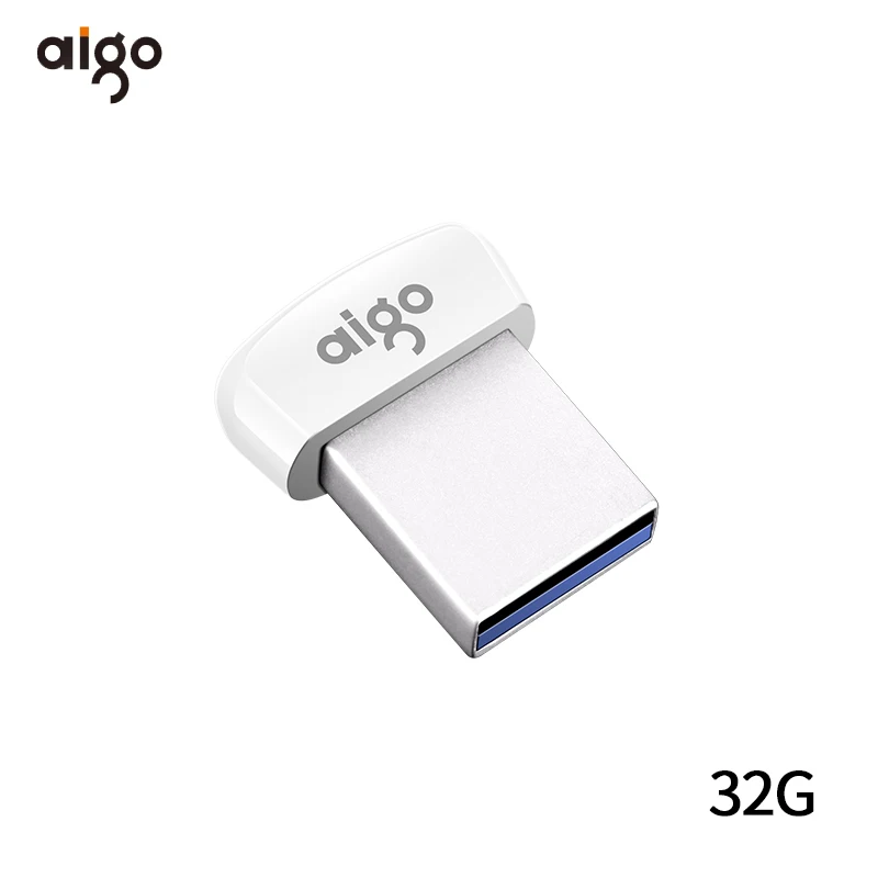 Aigo mini usb Карманный ключ Размер 32 Гб 3 1 брелок флешка флэш накопитель