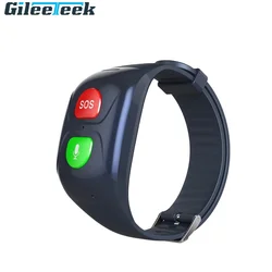 RF-V28S 2G Waterproof SOS GPS Tracking Bracelet Health Monitoring Heart Rate Blood Pressure Check GPS+WIFI + LBS Tracking Ways