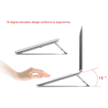 Универсальная регулируемая подставка для ноутбука, алюминиевый настольный держатель для планшета, Складная Настольная подставка для мобильного телефона, подставка для iPad, Macbook, ноутбука