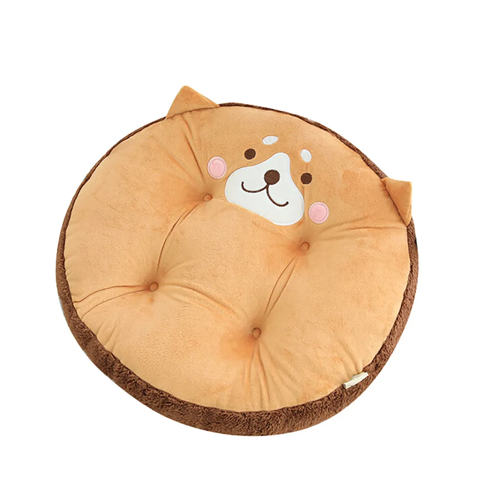 Новая Роскошная мягкая подушка с рисунком 1 шт. мягкие стулья прокладка для сиденья Подушка Декор милые животные круглые подушки для