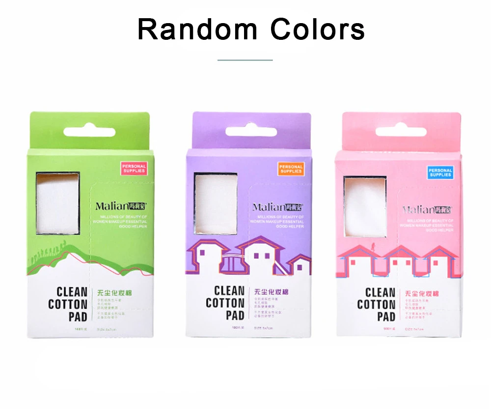100500PCS Korean Facial Organic Cotton Pads Facial Cleaning Nail Polish Remover Cosmetic Tissue Makeup Cotton Skin Care Tools (8)