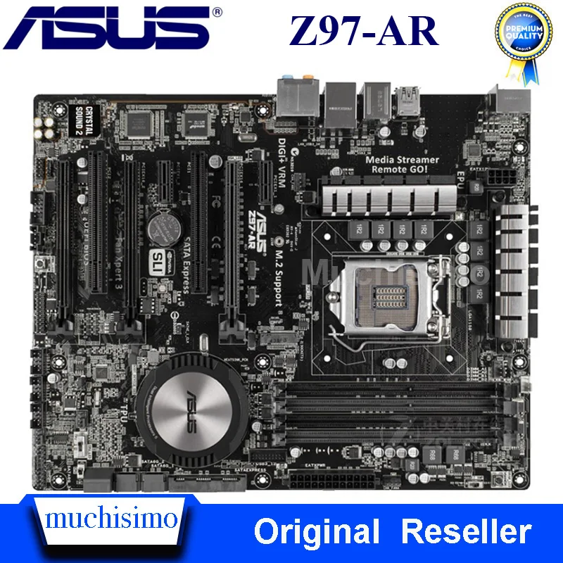 ^Cheap Asus Z97-AR Motherbaord Z97 LGA1150 DDR3 32GB PCI-E 3.0 Original Desktop Z97-AR Mainboard DDR3 1150 CPU Core i7/i5/i3 ATX ^Cheap Asus Z97-AR Motherbaord Z97 LGA1150 DDR3 32GB PCI-E 3.0 Original Desktop Z97-AR Mainboard DDR3 1150 CPU Core i7/i5/i3 ATX