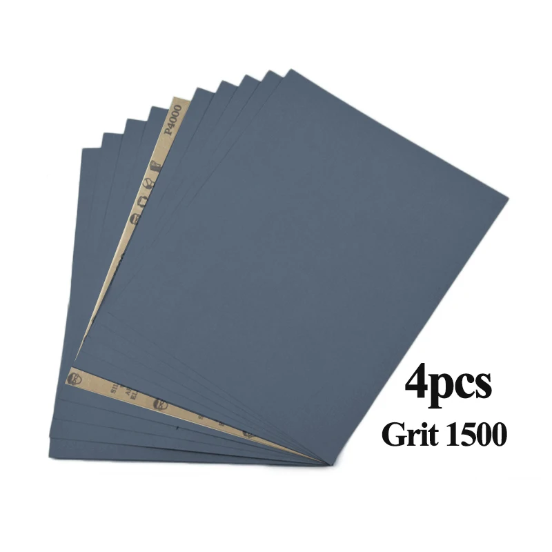 4 шт. 280*230 мм Grit60-10000 Водонепроницаемая сухая и влажная наждачная бумага для деревянной мебели полировка автомобиля Лидер продаж