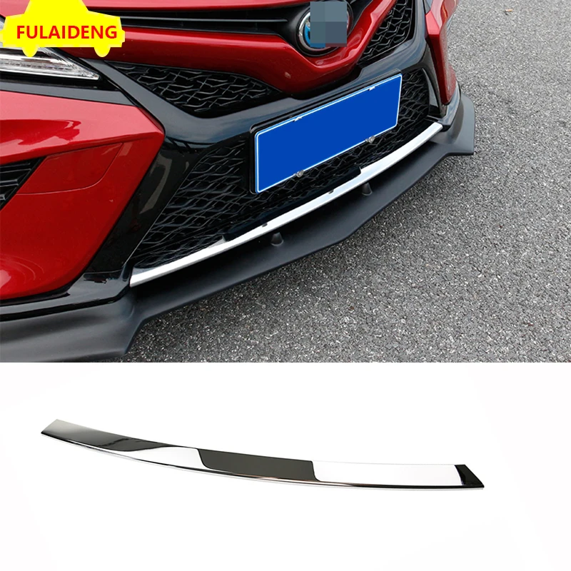 Для Toyota Camry Sports XSE V6, XSE, SE- ABS Хром передний бампер Защитная крышка отделка автомобиля Стайлинг Аксессуары