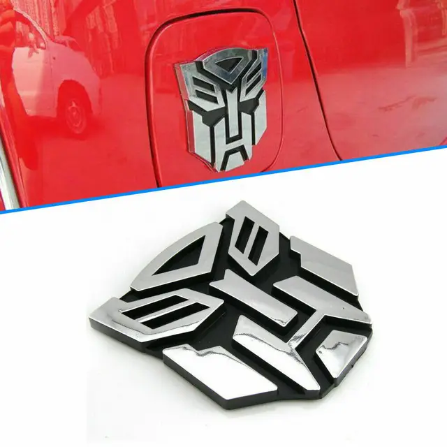 Transformers Auto Dekoration Aufkleber Logo Zink Legierung 3D Autobot  Decepticon Emblem Abzeichen Aufkleber Truck Car St…