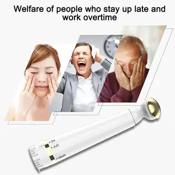 

Mini Electric Vibration Eye Massager Anti-Ageing Wrinkle Circle Dark Beauty Rejuvenation Pen Portable Pen Care Removal N3S7