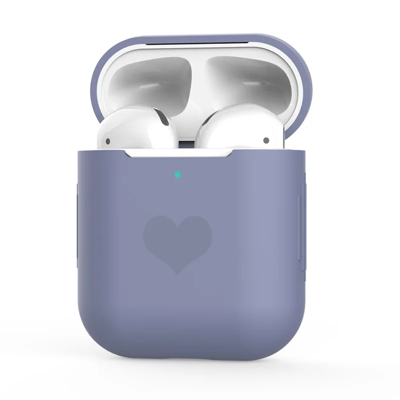 Симпатичный силиконовый чехол для Airpods беспроводной Bluetooth 2 Чехол наушников Для Air