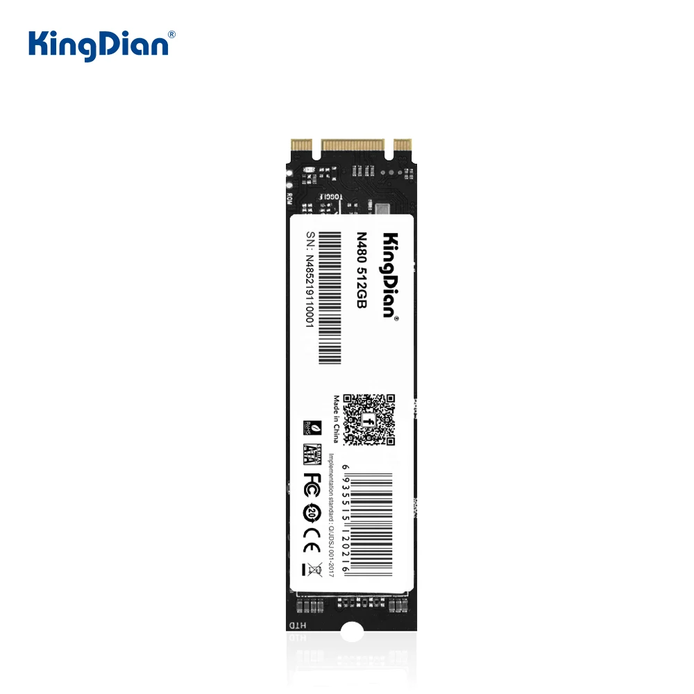 KingDian M.2 SATA SSD 128 ГБ 256 512 1 ТБ HDD 120 M2 NGFF 2280 Внутренний твердотельный жесткий диск для