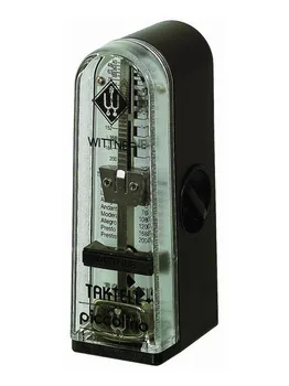

890161 taktell Piccolino metronome mechanical, no call, black, Wittner