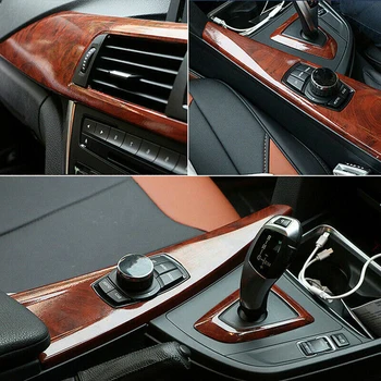 

High temperature Car Sticker High Glossy Internal Adhesive DIY Wood Grain