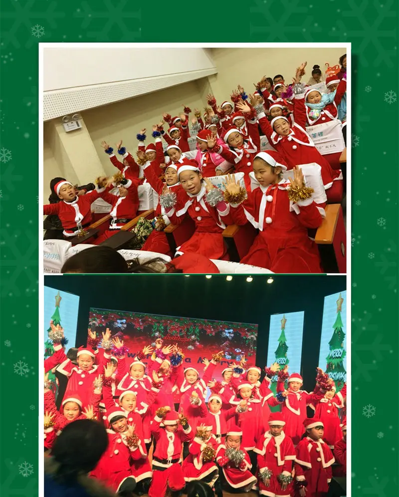 Детская одежда для рождественских праздников Санта Клаус Одежда Рождественская одежда из вельвета, для мальчика девочек Костюмы Рождество Для мужчин и Для женщин в Корейском стиле в комплекте