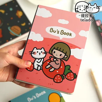 

B6 Outer Space Cute Colored Page Weekly Monthly Planner 2020 Agenda Notebook Kawaii Girl Grid Diary Handbook Journal Stationery