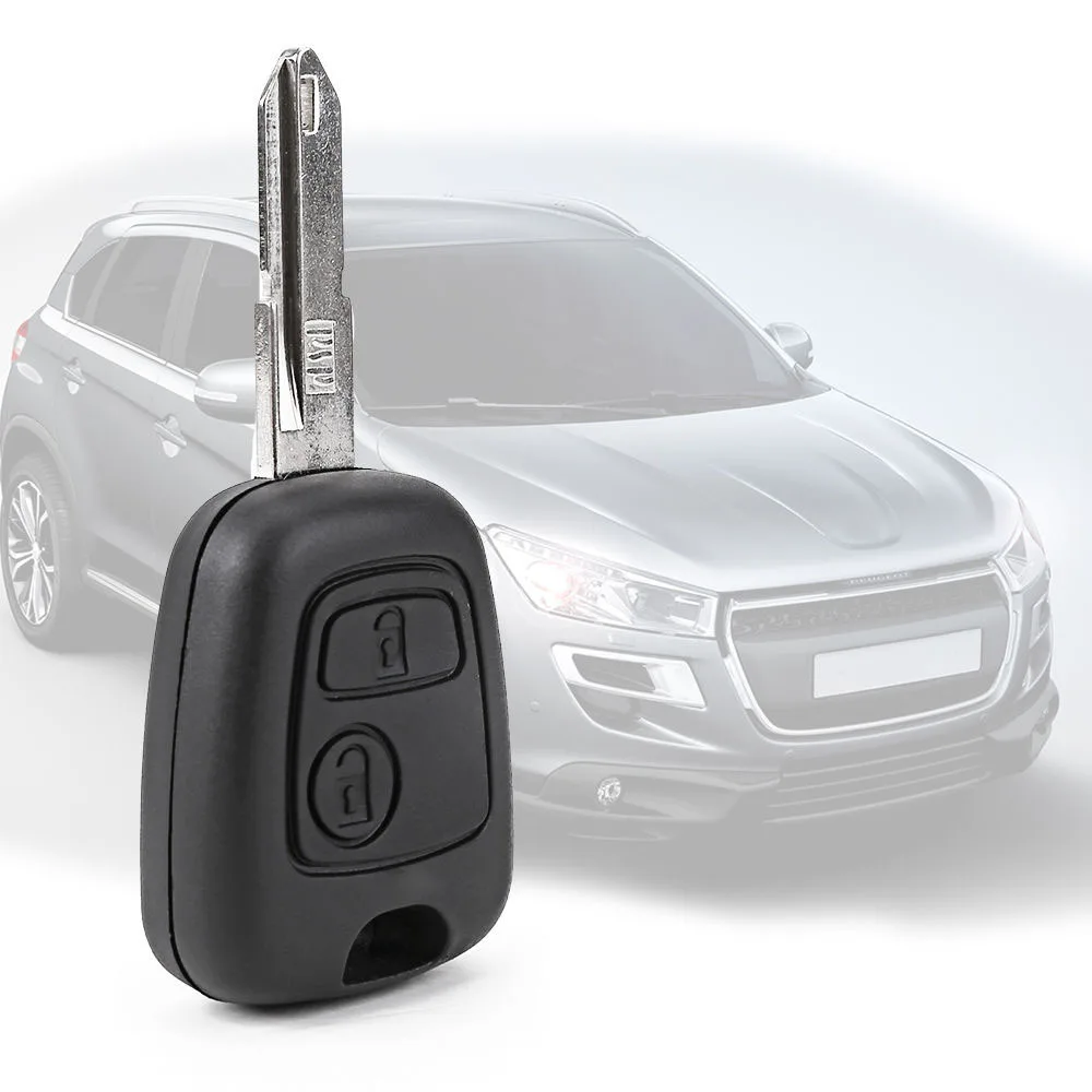 Чехол для дистанционного ключа, подходит для 2 BTN PEUGEOT 206 205 405 106 чехол для ключа