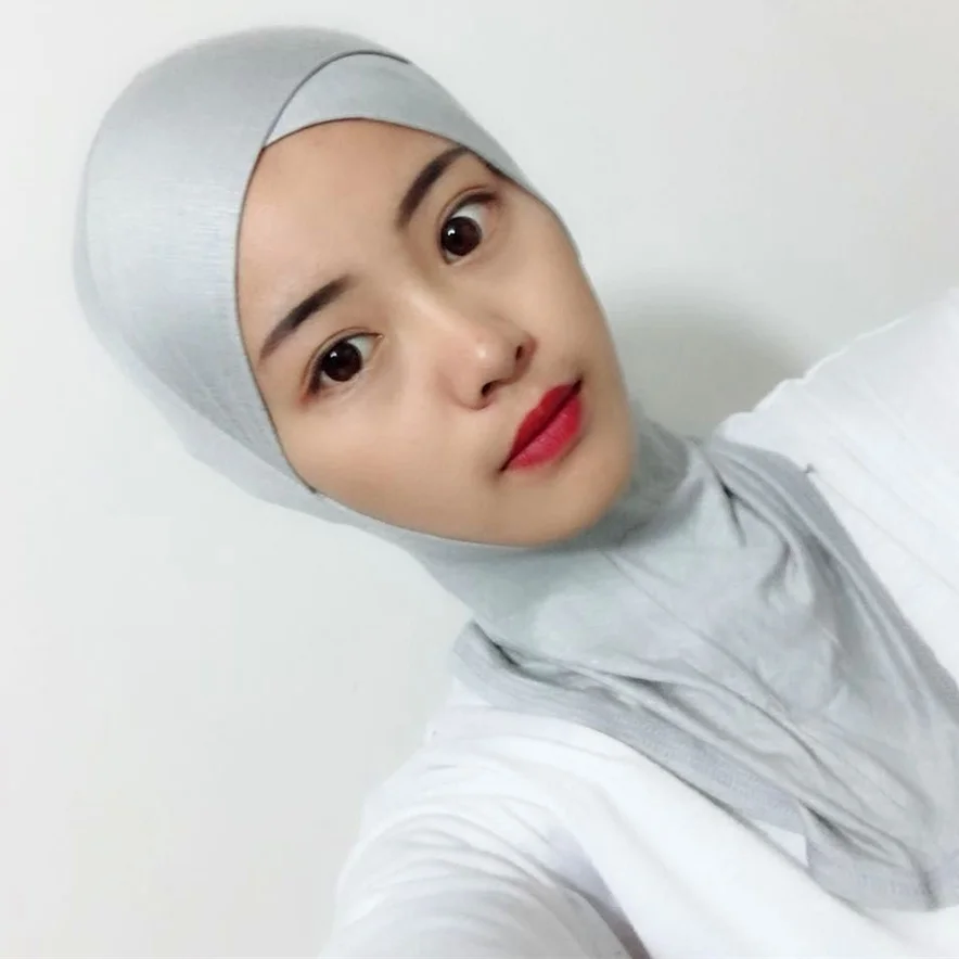 Модальный мусульманский хиджаб внутренний хиджаб крест лоб шали полное покрытие тюрбан для женщин мгновенный хиджаб стрейч Джерси кепки платок