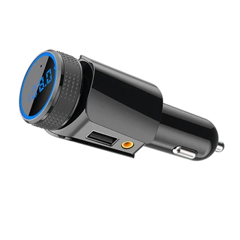 

New Design Car Bluetooth MP3 Music Player Charger FM Transmitter Aux Audio Output Receiver DU55