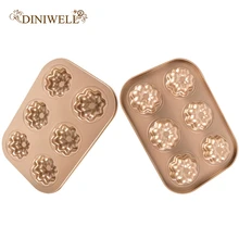 Форма для торта в форме цветка, форма для хлеба, конфет, формы для шоколада, формы из полимерной глины, проекты по изготовлению мыла, украшение торта