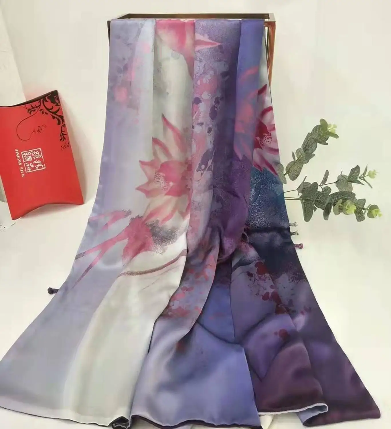 CIUSLI натуральный шелковый шарф для женщин роскошный подарок для мамы Moda mujer Echarpe Hiver Femme/Люкс Chusta - Цвет: 37
