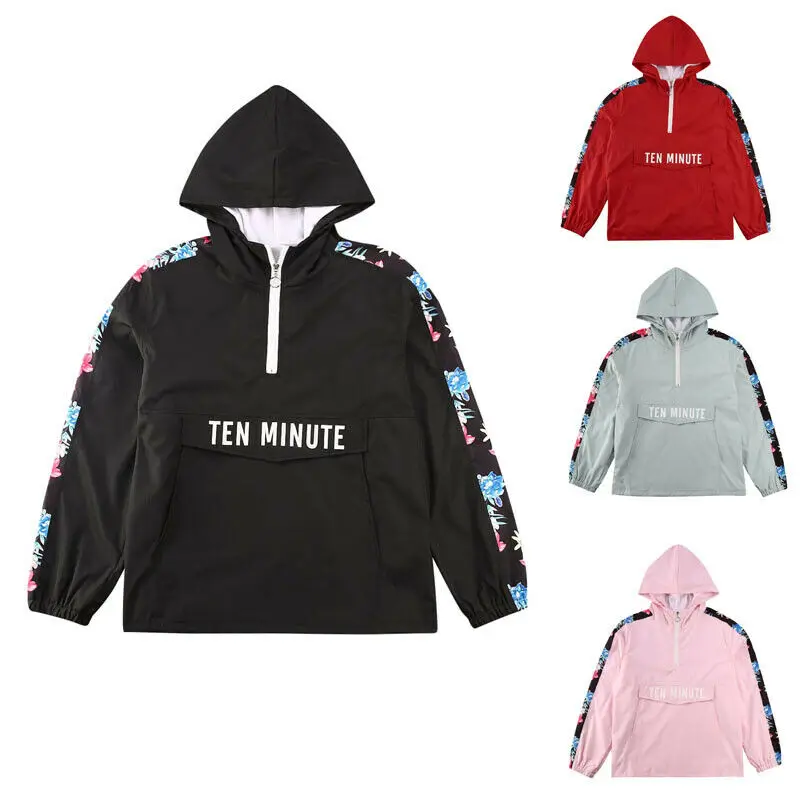 

Hot Hooded Coats Jacket Long Sleeve Sweatshirt Jumper Tops Outwear New Fashion Hoodied