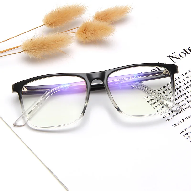 Классические квадратные оптические оправы для очков Модные женские очки для чтения, очки с оправой Для мужчин очки по рецепту