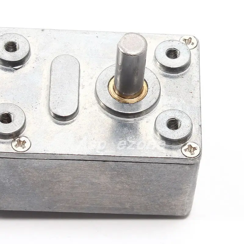 Высокий крутящий момент DC12V 200 об/мин JGY370 с металлической червячной передачей двигателя турбины редуктора двигателя